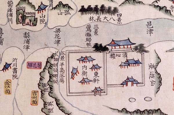 광여도(廣輿圖  古4790-58) 의 여주목 부분(출처: 규장각한국학연구원)