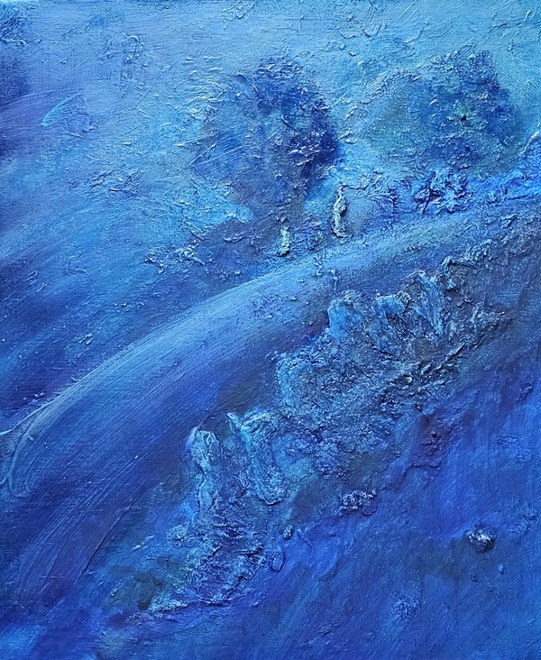 하근수, 광야, 38cm×45cm(8호F), Oil color on Canvas, 2023