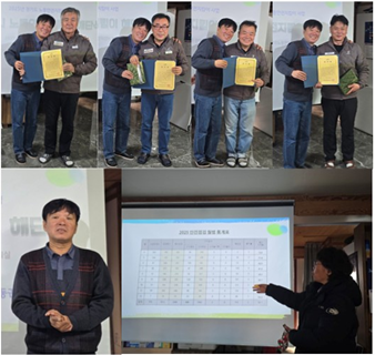 ▲2025 여주시 노동안전지킴이 해단식